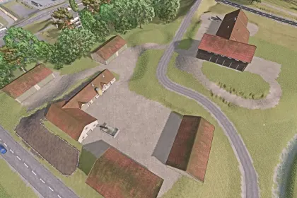 Легендарна 4X Карта AUSSEERLAND 4X для Farming Simulator 25 — Австрійські Альпи та Реальні Дороги — 5