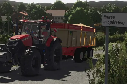 Потужний Трактор Case IH Puma Edit 185–260 к.с. для Щоденної Роботи в FS25 — 2