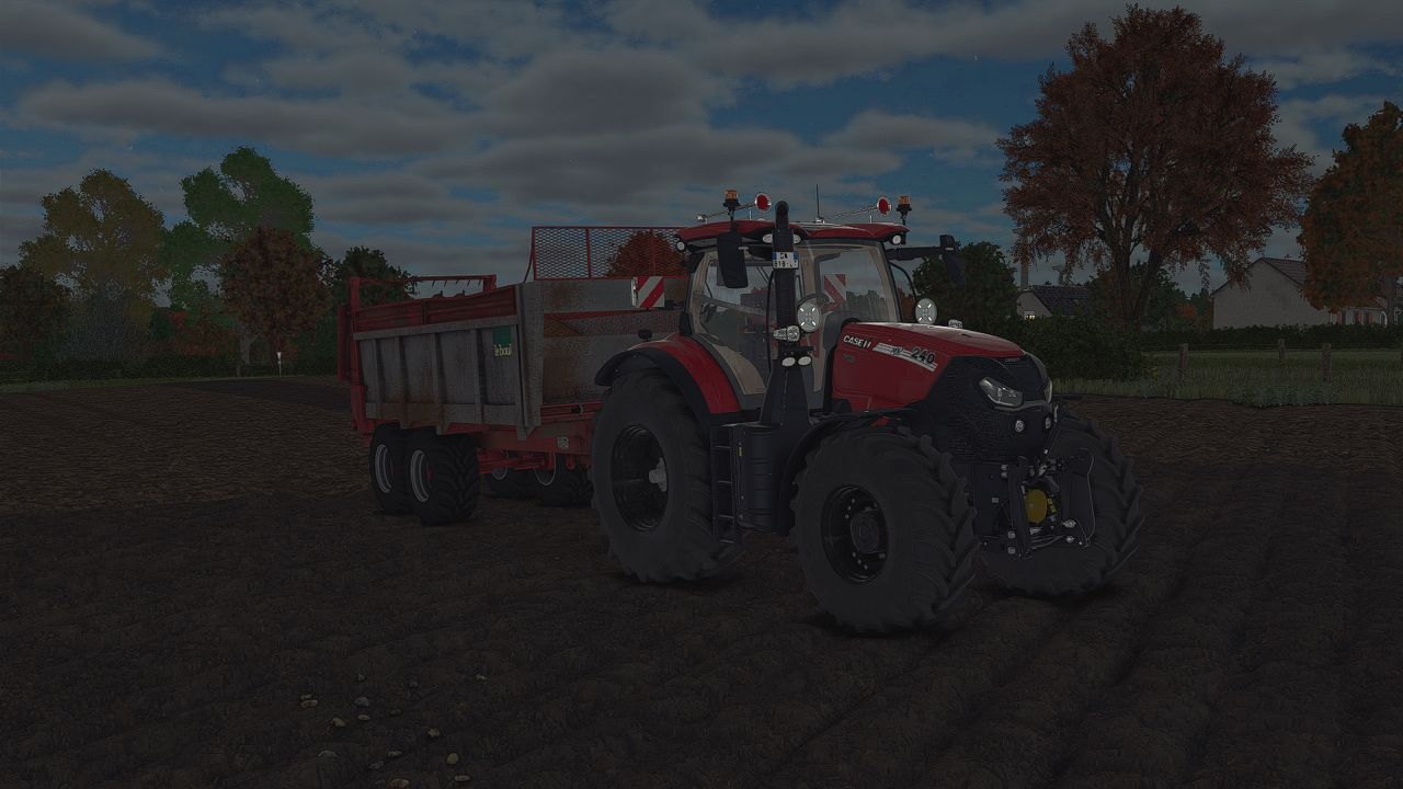 Потужний Трактор Case IH Puma Edit 185–260 к.с. для Щоденної Роботи в FS25