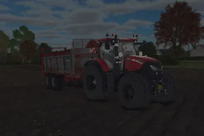 Потужний Трактор Case IH Puma Edit 185–260 к.с. для Щоденної Роботи в FS25 — 3
