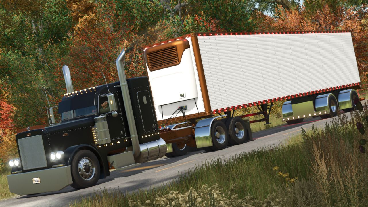 Мод на причіп-рефрижератор Lizard Dry Van для Farming Simulator 25