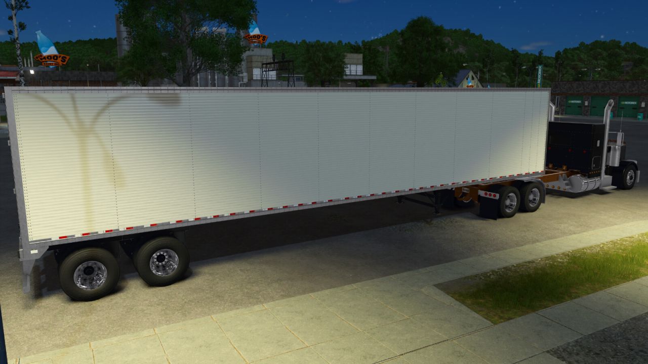 Мод на причіп-рефрижератор Lizard Dry Van для Farming Simulator 25