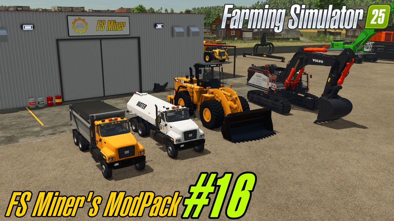 Грандіозний Модпак FS Miner's Pack #16 (March 2026) — 159 Модів для Farming Simulator 25