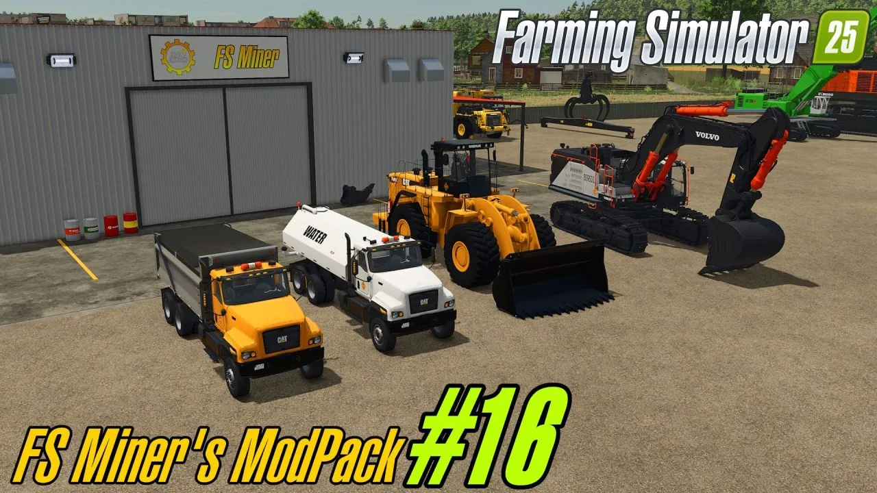 Grand Modpack FS Miner's Pack #16 (March 2026) — 159 Mods for Farming Simulator 25