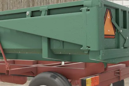 Efficient Agromet T-039 Spreader 3200 l for Farming Simulator 25 — 3