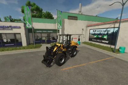 Потужний Фронтальний Навантажувач John Deere 344L для Швидкого Переміщення Матеріалів у FS25 — 1