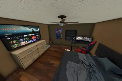 Розкішний Будинок House 4 Bed 4 Bath з Гаражем на 3 Авто для Farming Simulator 25 — 6