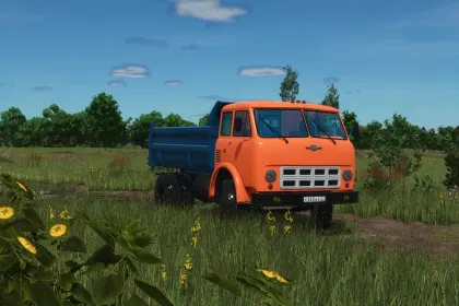 Легендарна Вантажівка MAZ-5549 для Farming Simulator 25 — Бруд, Мокрий Ефект і Реалістична Атмосфера — 1