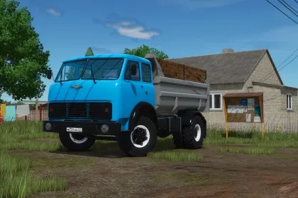 Легендарна Вантажівка MAZ-5549 для Farming Simulator 25 — Бруд, Мокрий Ефект і Реалістична Атмосфера — 2