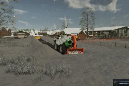 Zyskowny skrypt Snow Contracts dla Farming Simulator 25 — Płatność za odśnieżanie