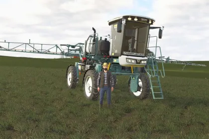 Ефективний Самохідний Обприскувач Jan Power Jet 2000 4x4 для Точного Внесення