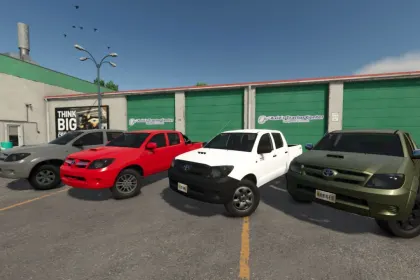 Легендарний Пікап Toyota Hilux 2005 — Стильний 4x4 для Роботи на Фермі в FS25 — 1