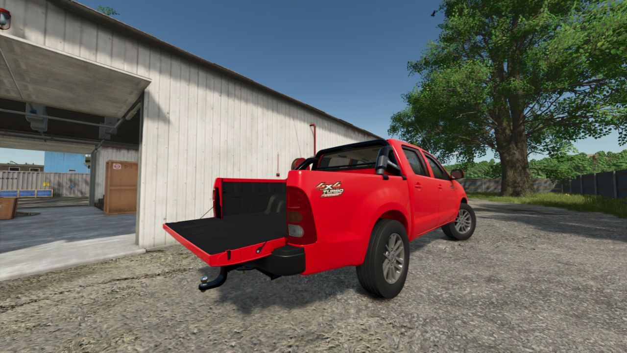 Легендарний Пікап Toyota Hilux 2005 — Стильний 4x4 для Роботи на Фермі в FS25