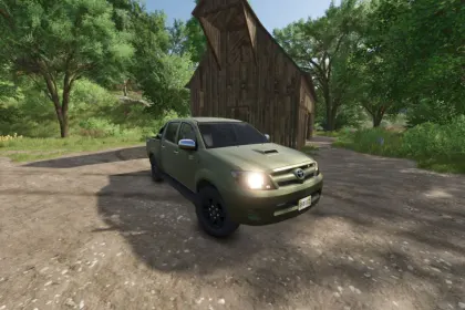 Легендарний Пікап Toyota Hilux 2005 — Стильний 4x4 для Роботи на Фермі в FS25 — 3