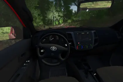 Легендарний Пікап Toyota Hilux 2005 — Стильний 4x4 для Роботи на Фермі в FS25 — 6