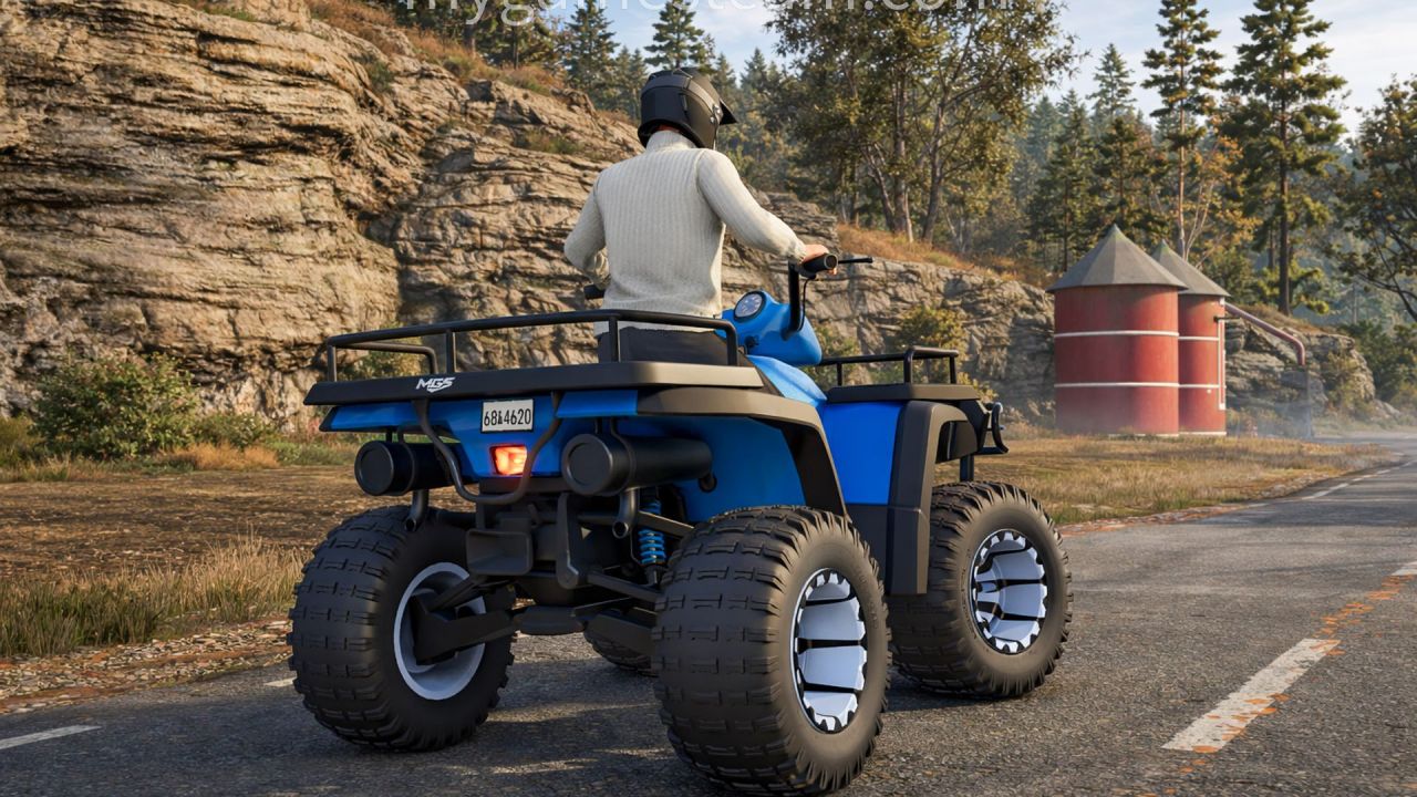 Ефективний ATV Quad Bike з Сніговим Відвалом для Farming Simulator 25