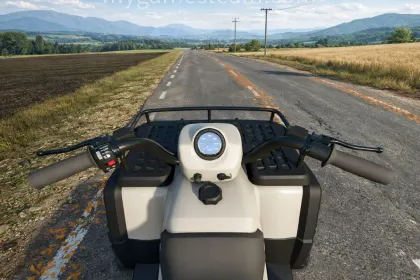 Ефективний ATV Quad Bike з Сніговим Відвалом для Farming Simulator 25 — 6