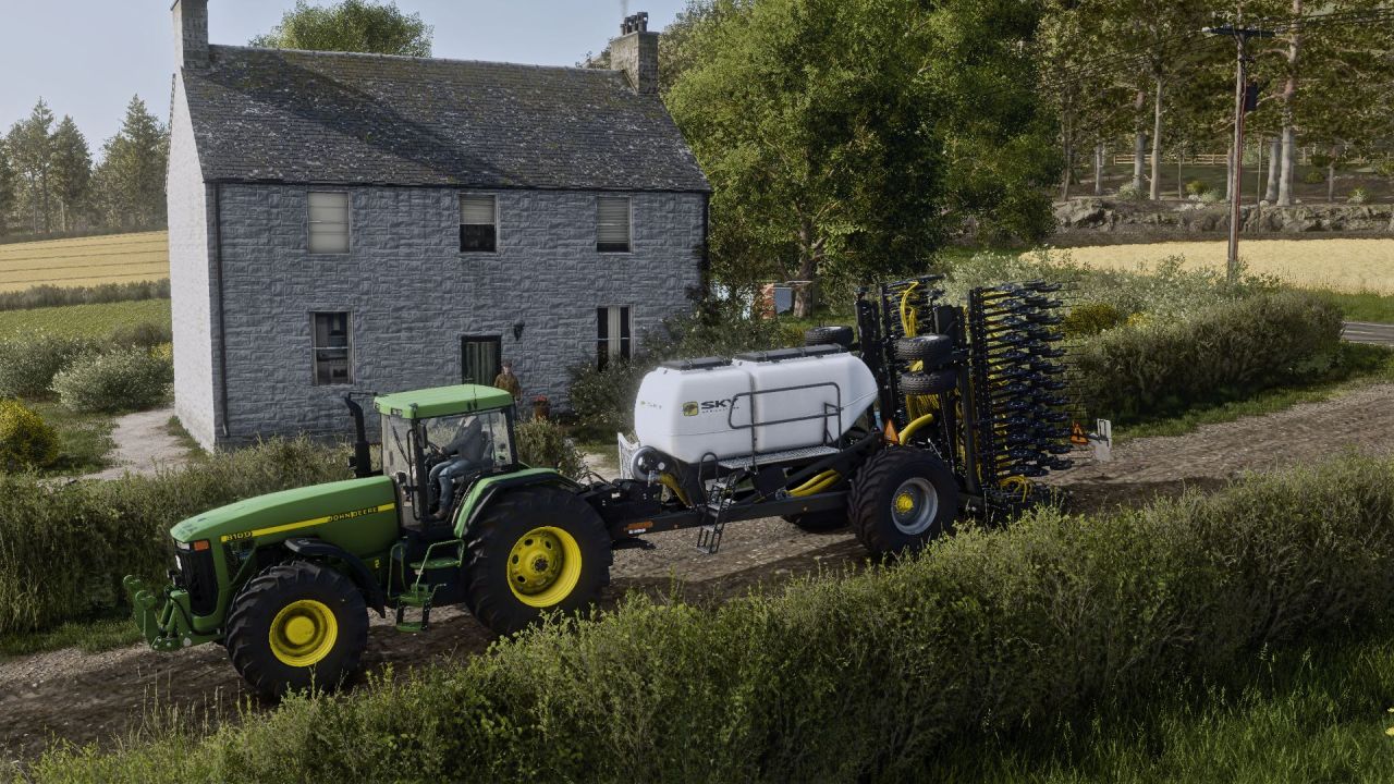 Ефективна Сівалка SKY Maxidrill у Фірмових Кольорах для Farming Simulator 25