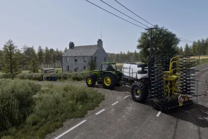 Ефективна Сівалка SKY Maxidrill у Фірмових Кольорах для Farming Simulator 25 — 2