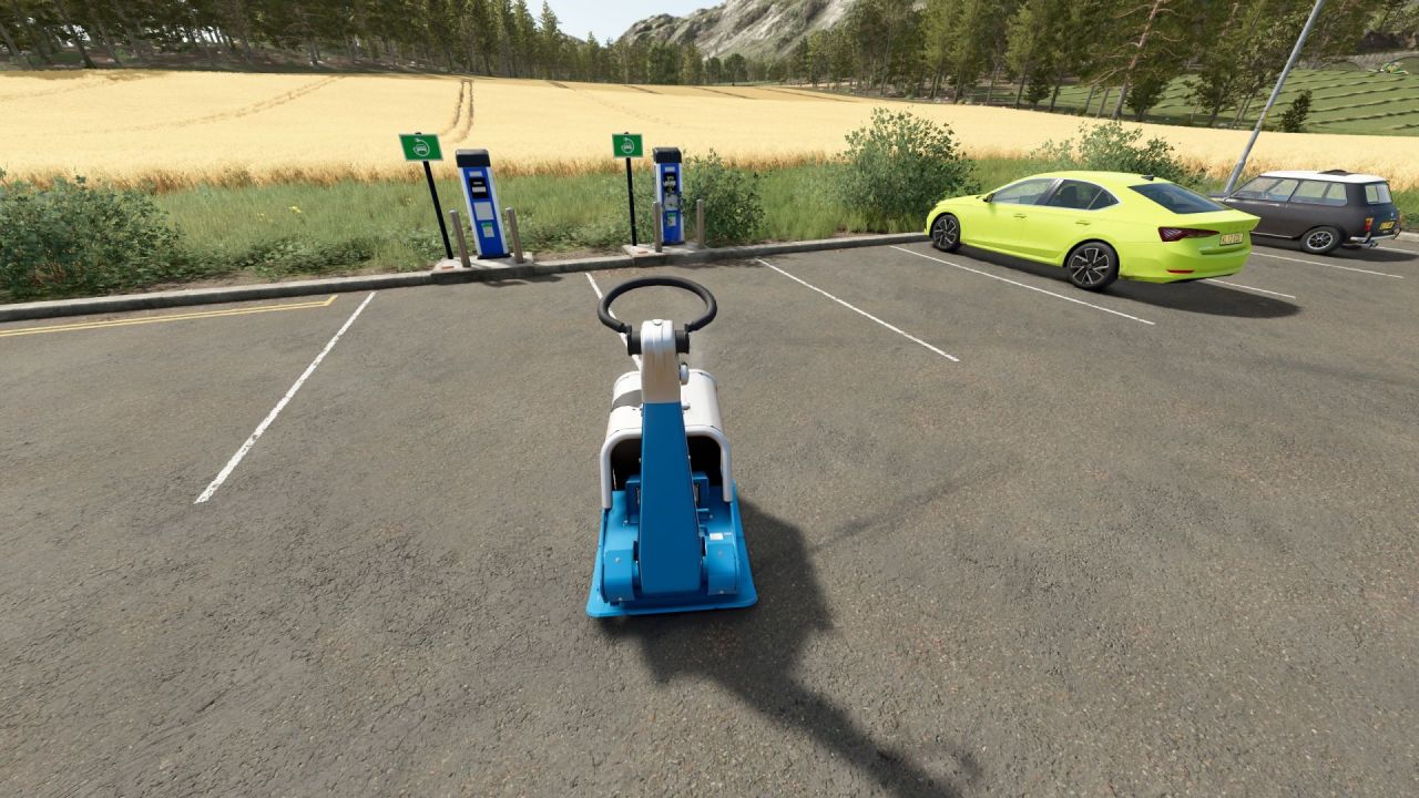 Ефективний Віброплитний Ущільнювач Weber CR7 з TerraFarm для Farming Simulator 25