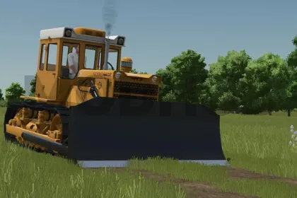 Легендарний Гусеничний Трактор-Бульдозер CHTZ T-130 для Farming Simulator 25 — 3