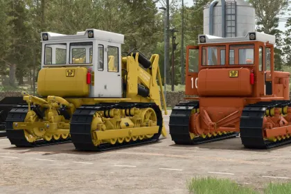 Легендарний Гусеничний Трактор-Бульдозер CHTZ T-130 для Farming Simulator 25 — 6
