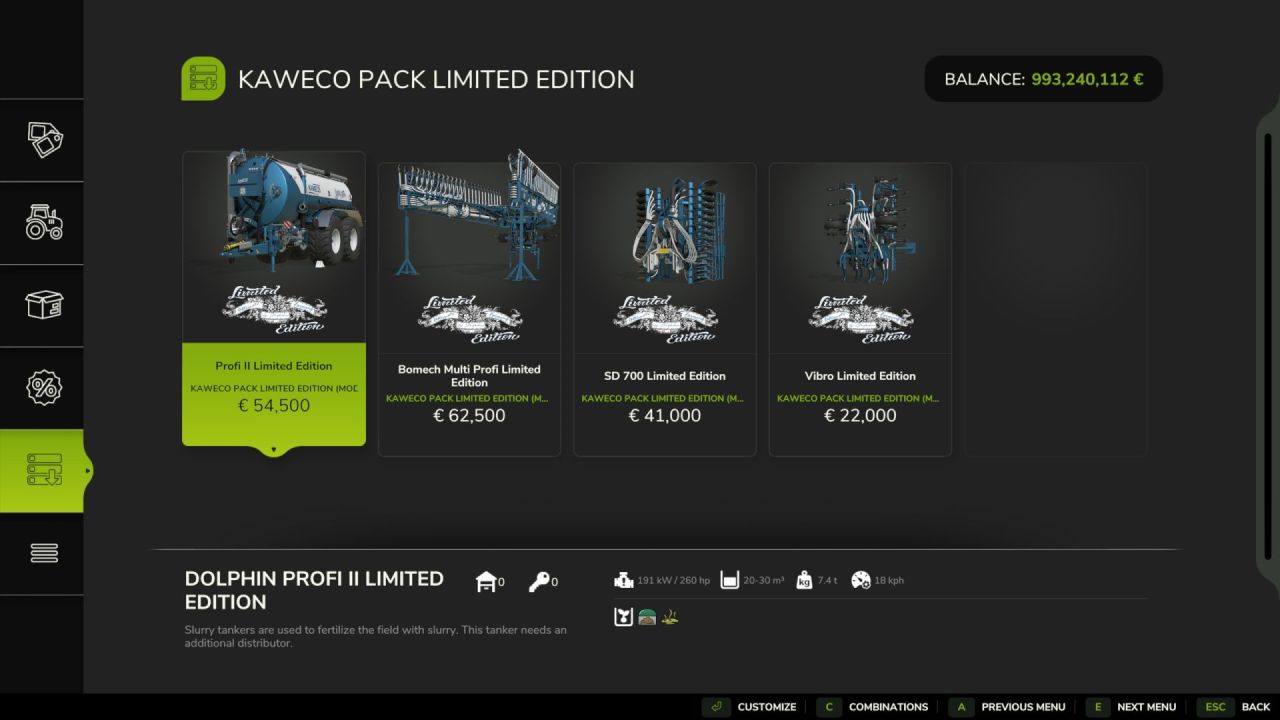 Ексклюзивний Kaweco Pack Limited Edition — Потужний Набір Техніки для FS25