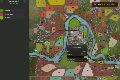 Реалістичний Farmland Market — Розумна Купівля Полів у Farming Simulator 25 — 1
