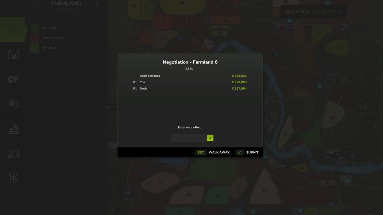 Реалістичний Farmland Market — Розумна Купівля Полів у Farming Simulator 25