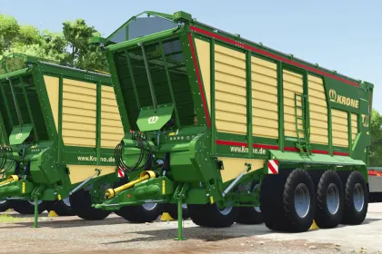 Ефективний Силосний Причіп Krone TX460D — 46–50 тис. л для FS25 — 1