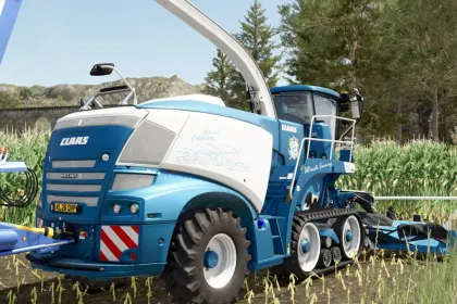 Лімітований Кормозбиральний Комбайн Claas Jaguar 990 TT Pack Limited Edition для FS25 — 45 км/год та Купа Кастому — 4