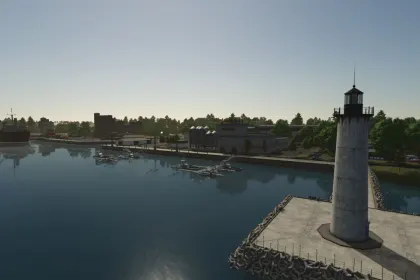 Легендарна 4x Карта Am Nord-Ostsee-Kanal (Kiel Canal) BETA для Farming Simulator 25 — 4