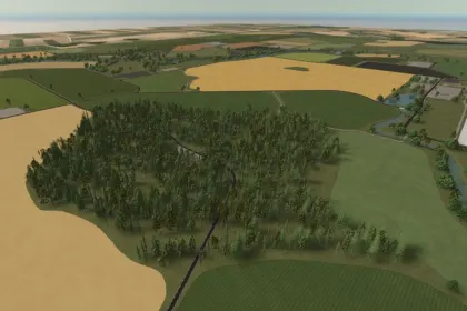 Легендарна 4x Карта Am Nord-Ostsee-Kanal (Kiel Canal) BETA для Farming Simulator 25 — 5
