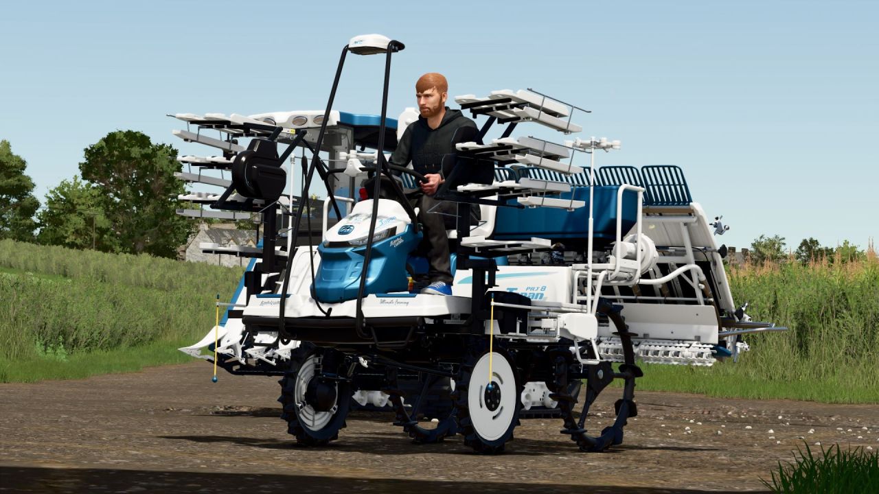 Ексклюзивний Iseki PRJ8D Limited Edition — Маневрений Трактор 104 к.с. для FS25