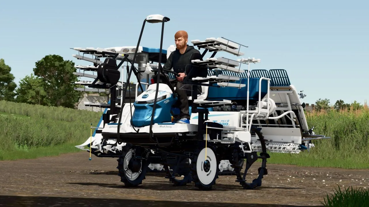 Ексклюзивний Iseki PRJ8D Limited Edition — Маневрений Трактор 104 к.с. для FS25