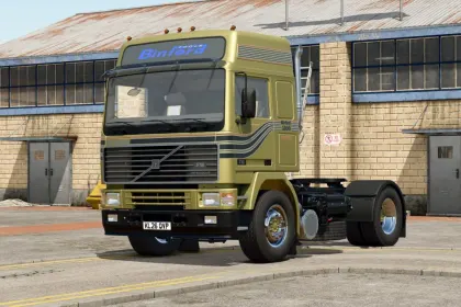 Легендарна Вантажівка Volvo F16 Hirschfeld Version для Farming Simulator 25 — 1