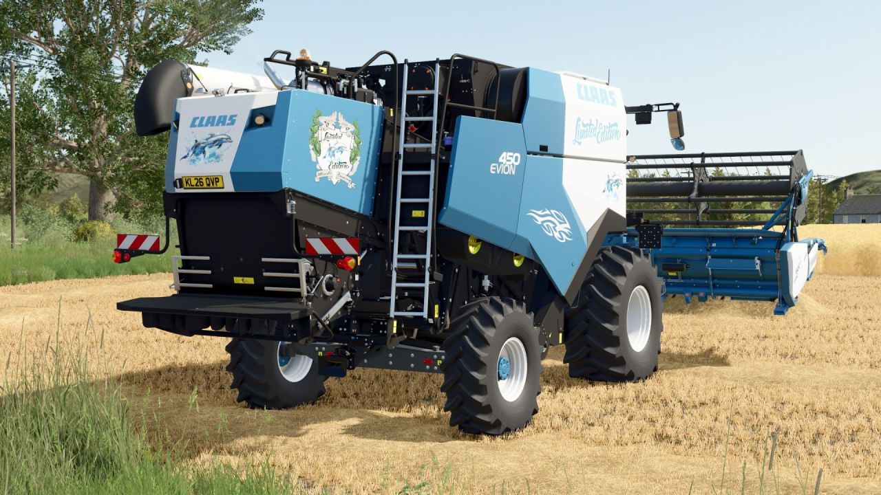 Легендарний Пак Claas Evion 450 Limited Edition — Швидкий Комбайн і Топове Обладнання для FS25