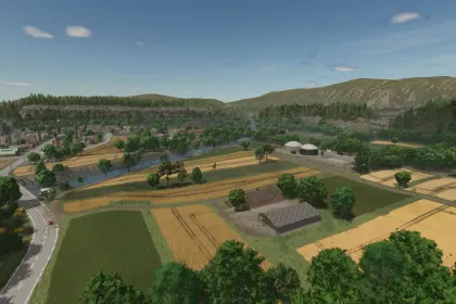 Атмосферна Карта Countryside Fields для Farming Simulator 25 — Європейська Долина для Фермерів — 3