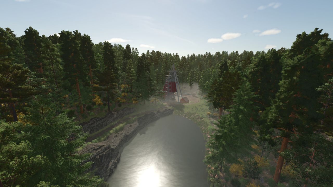 Атмосферна Карта Countryside Fields для Farming Simulator 25 — Європейська Долина для Фермерів