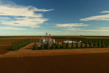 Нова Бразильська Карта Chapadão Farm для Farming Simulator 25 — Великі Поля та Агробізнес — 4