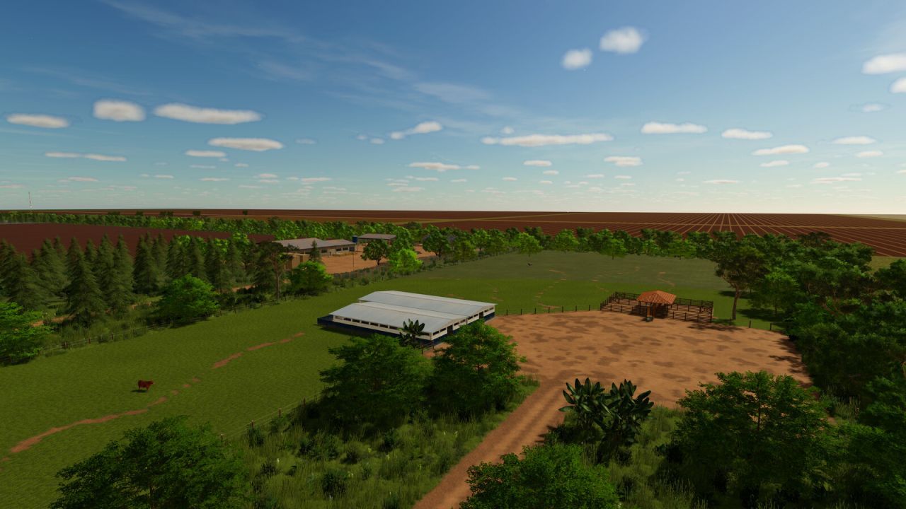 Нова Бразильська Карта Chapadão Farm для Farming Simulator 25 — Великі Поля та Агробізнес