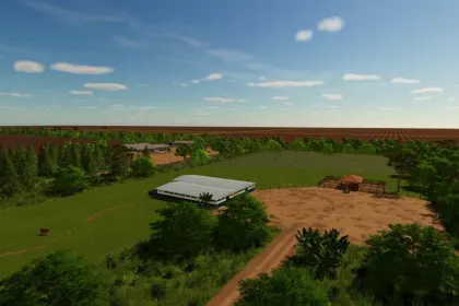 Нова Бразильська Карта Chapadão Farm для Farming Simulator 25 — Великі Поля та Агробізнес — 5