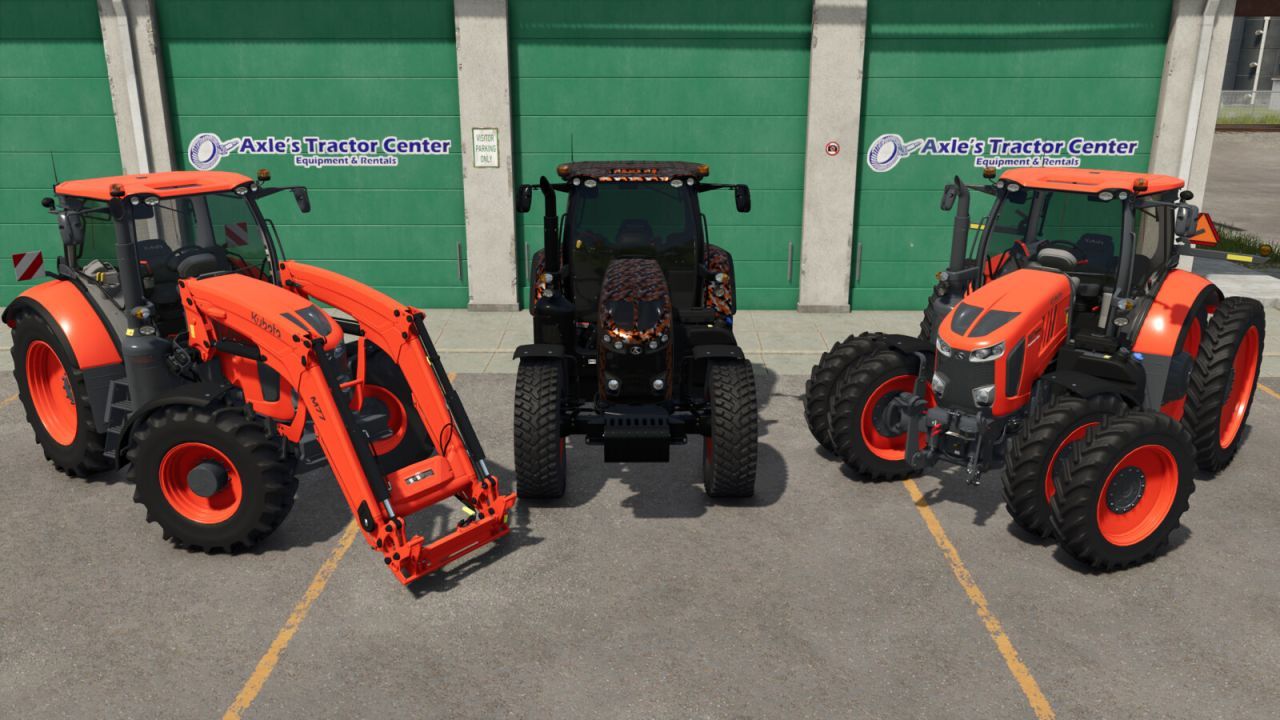 Потужний Трактор Kubota M7 US/EU для Farming Simulator 25 — Стиль, Тюнінг і Максимальна Потужність