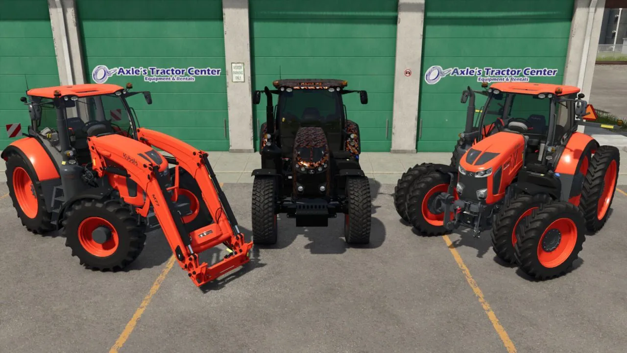 Потужний Трактор Kubota M7 US/EU для Farming Simulator 25 — Стиль, Тюнінг і Максимальна Потужність