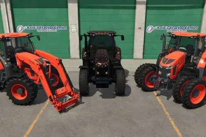 Потужний Трактор Kubota M7 US/EU для Farming Simulator 25 — Стиль, Тюнінг і Максимальна Потужність — 1