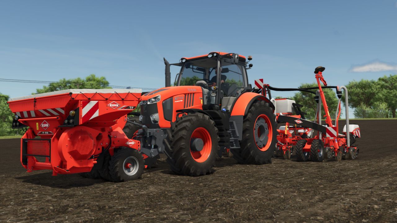 Потужний Трактор Kubota M7 US/EU для Farming Simulator 25 — Стиль, Тюнінг і Максимальна Потужність
