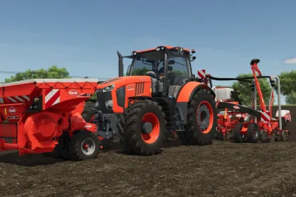 Потужний Трактор Kubota M7 US/EU для Farming Simulator 25 — Стиль, Тюнінг і Максимальна Потужність — 2