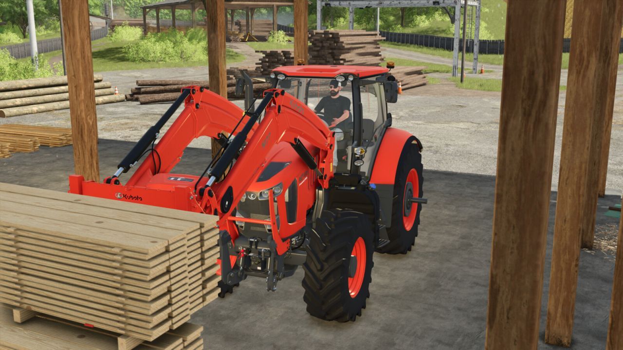 Потужний Трактор Kubota M7 US/EU для Farming Simulator 25 — Стиль, Тюнінг і Максимальна Потужність
