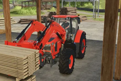 Потужний Трактор Kubota M7 US/EU для Farming Simulator 25 — Стиль, Тюнінг і Максимальна Потужність — 3