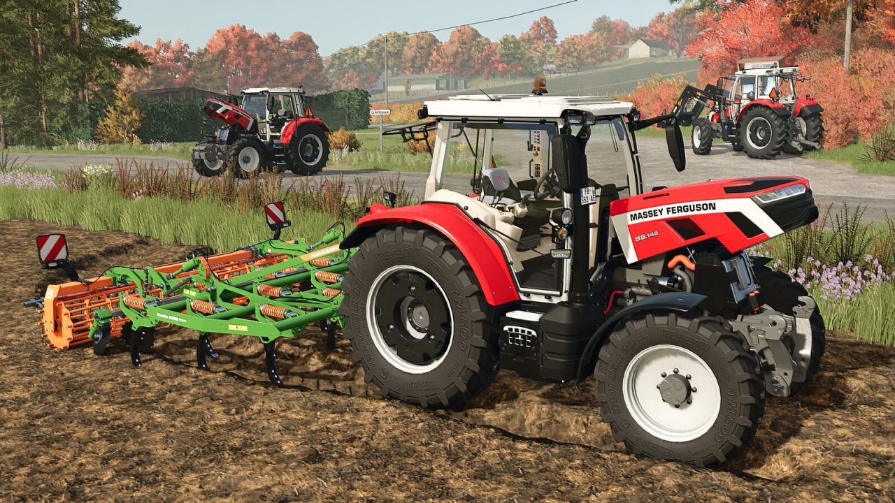 Ефективний Компактний Трактор Massey Ferguson 5S для Farming Simulator 25